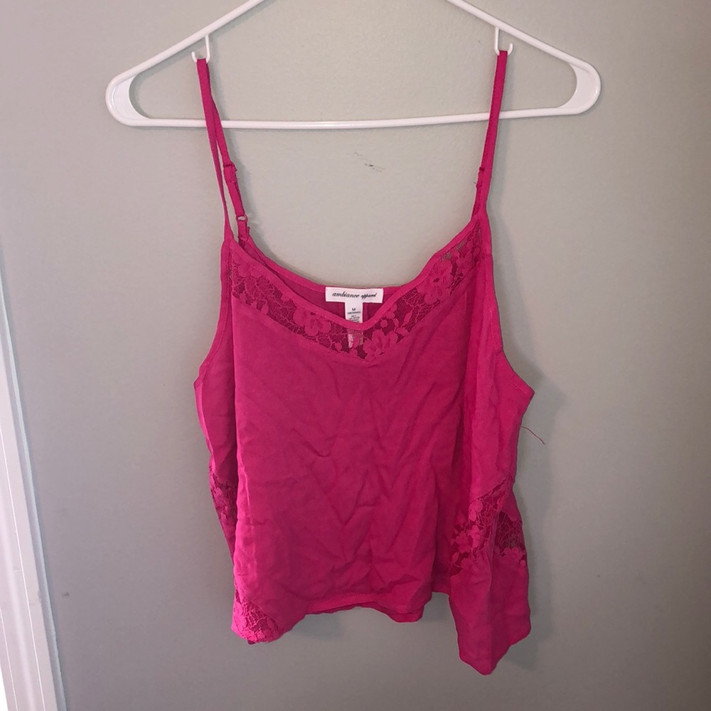 Lace crop top